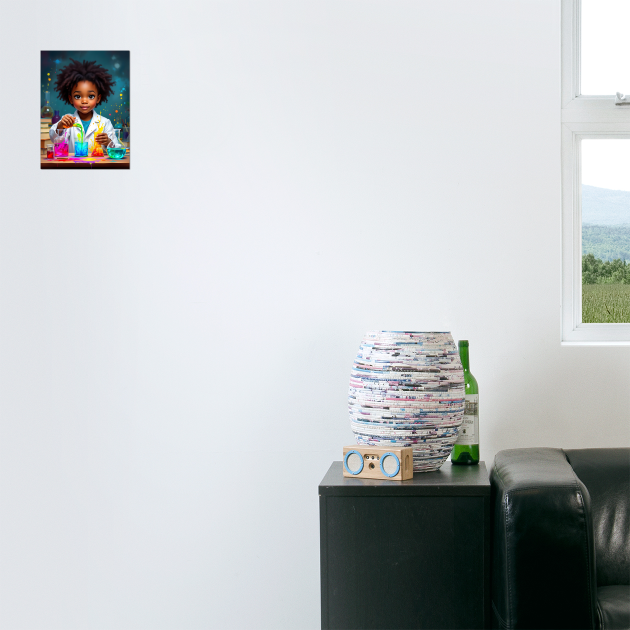Young Scientist, Future Scientist Poster by UrbanLifeApparel